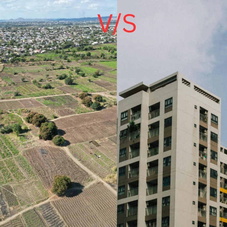 Plot vs Flat Investment